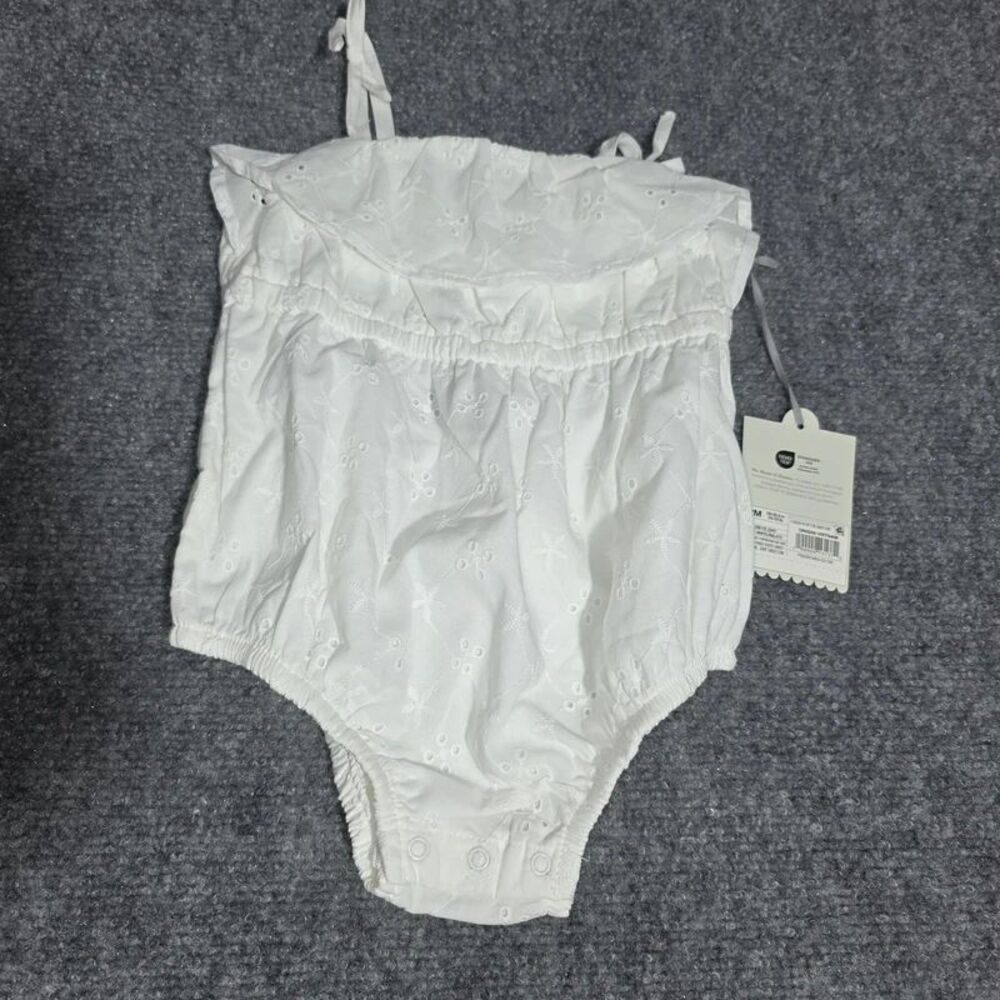 White Romper for Baby